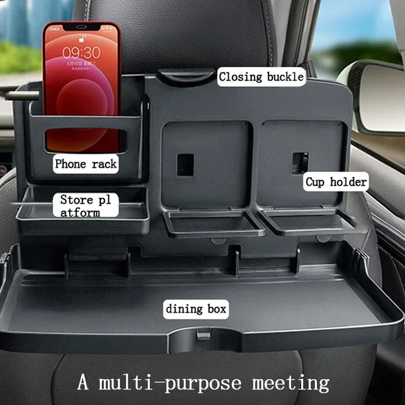 Car Back Seat Foldable Dining  - Tablet Accessories For Car のレビューと価格