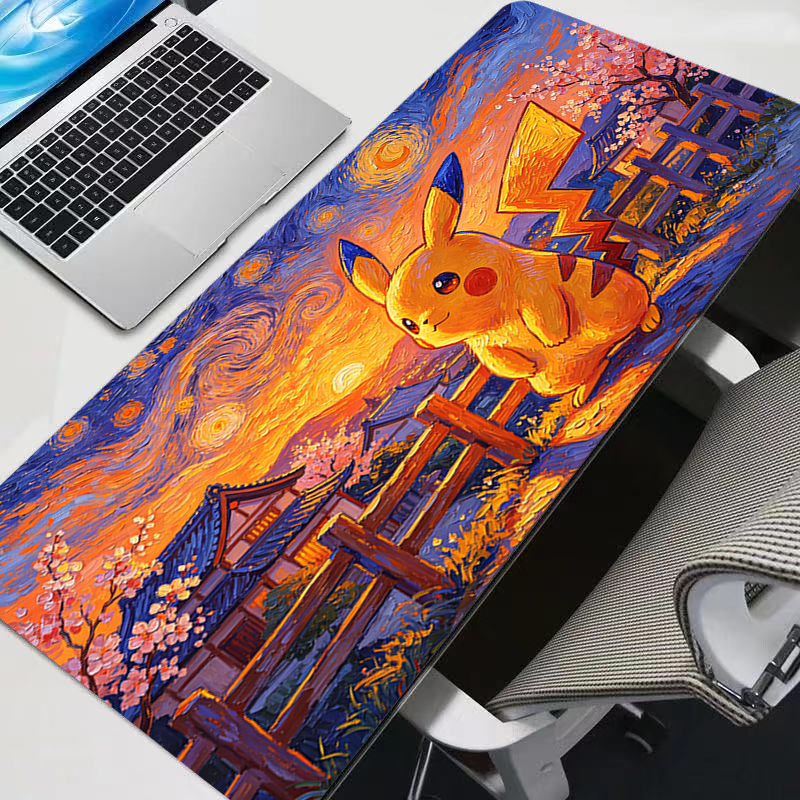 XXL Mouse Pad Anime P-Pikachu  - Top Tablet Accessories のレビューと価格