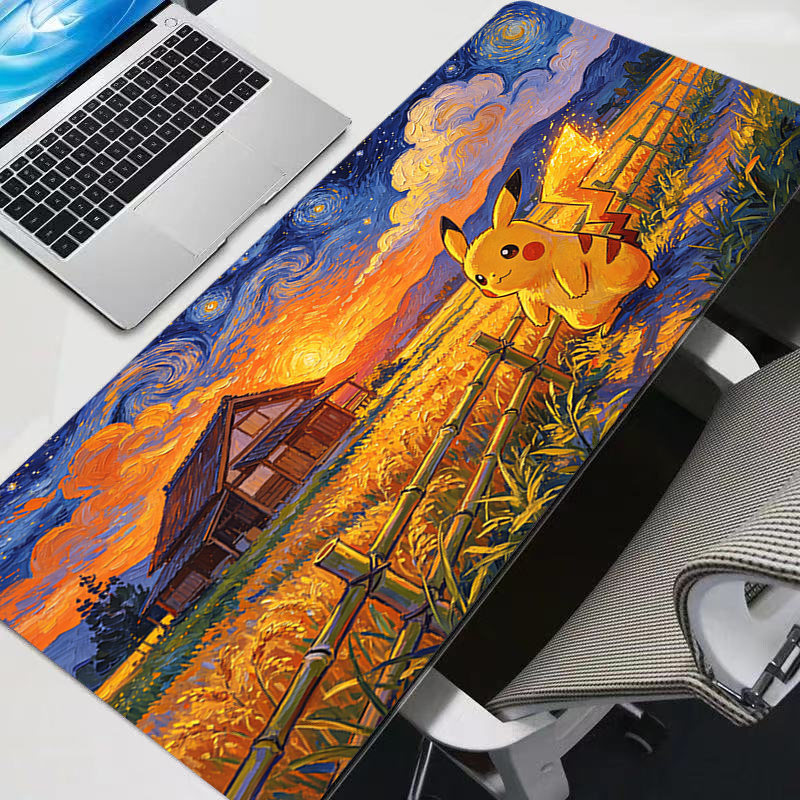 XXL Mouse Pad Anime P-Pikachu  - Top Tablet Accessories のレビューと価格