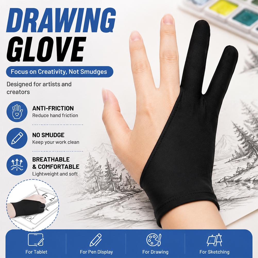 Drawing Glove Anti Touch Scree - Drawing Glove Artist のレビューと価格
