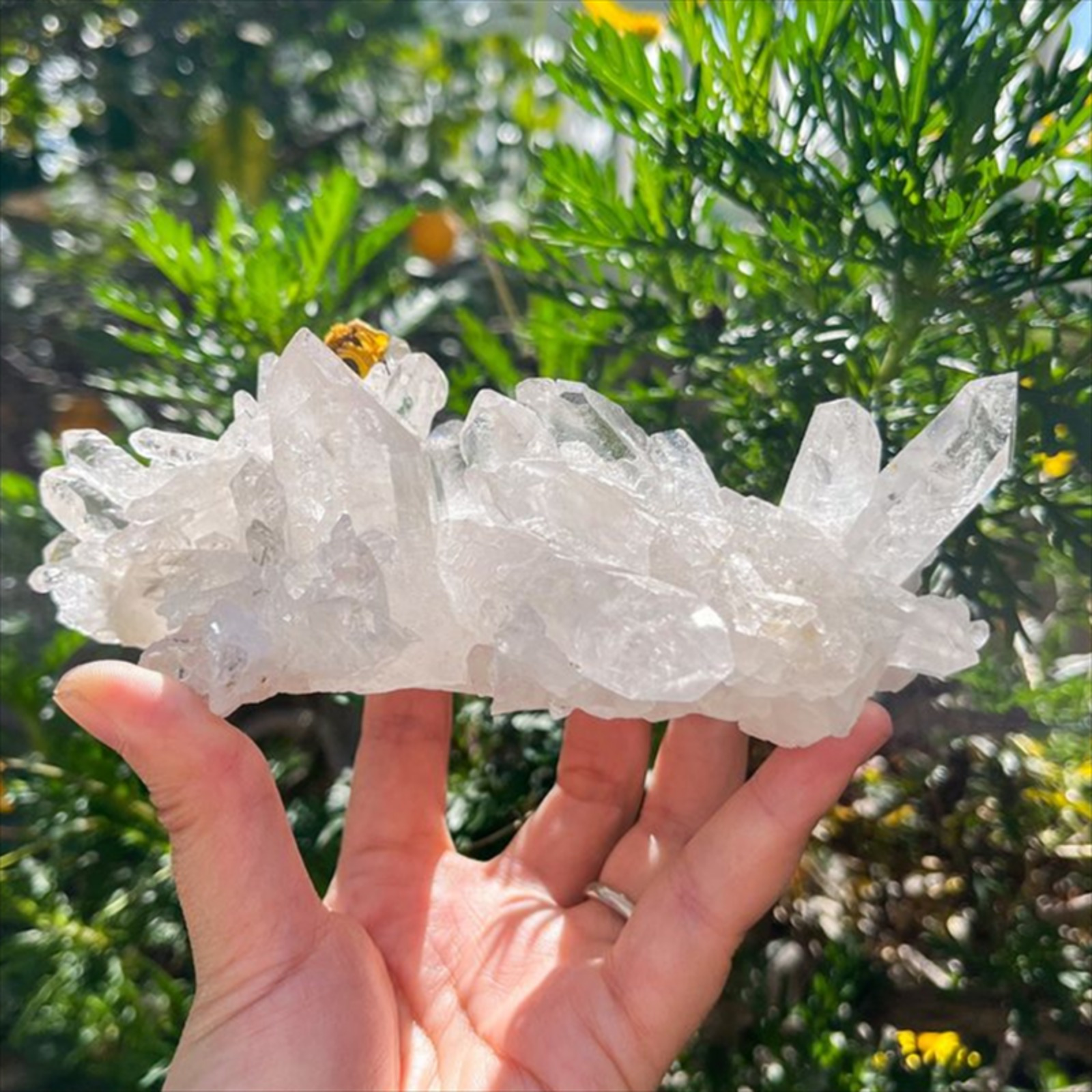 1pc 80-110g Raw Clear Quartz C - Office Table Accessories Unique のレビューと価格